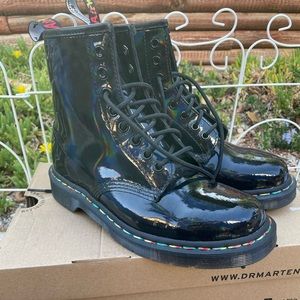 Dr. Martens Rainbow Patent 1460